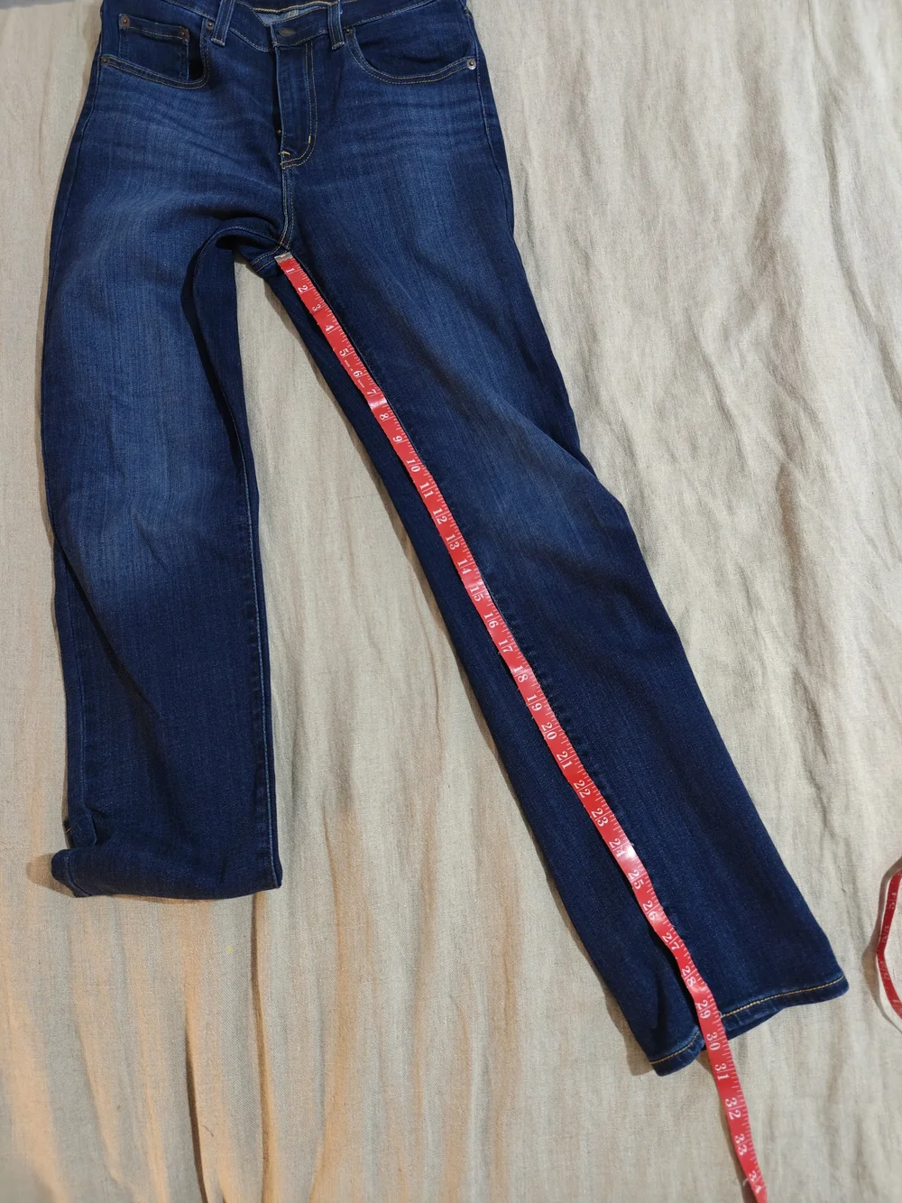Levis 724 High Rise Straight Women's Jeans Size 28 - Picture 5 of 8